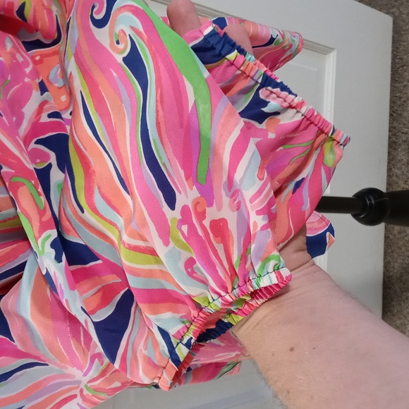💞VERY HTF Lilly Pulitzer💞 - Sunny Shoulder Elsa Top - Picture 6 of 12